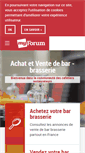 Mobile Screenshot of bar-brasserie.fr
